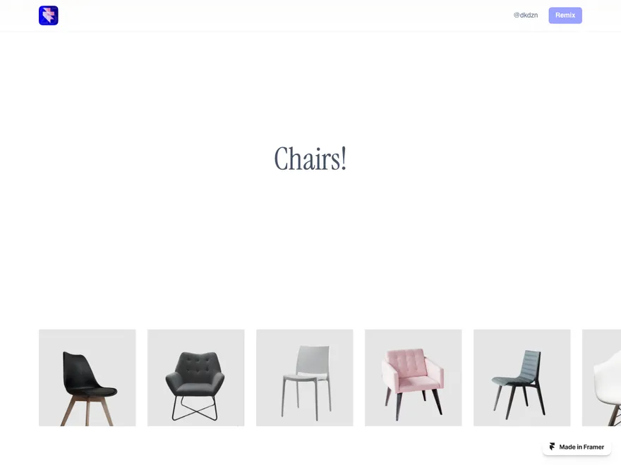 Frabruary day 13: Chairs!