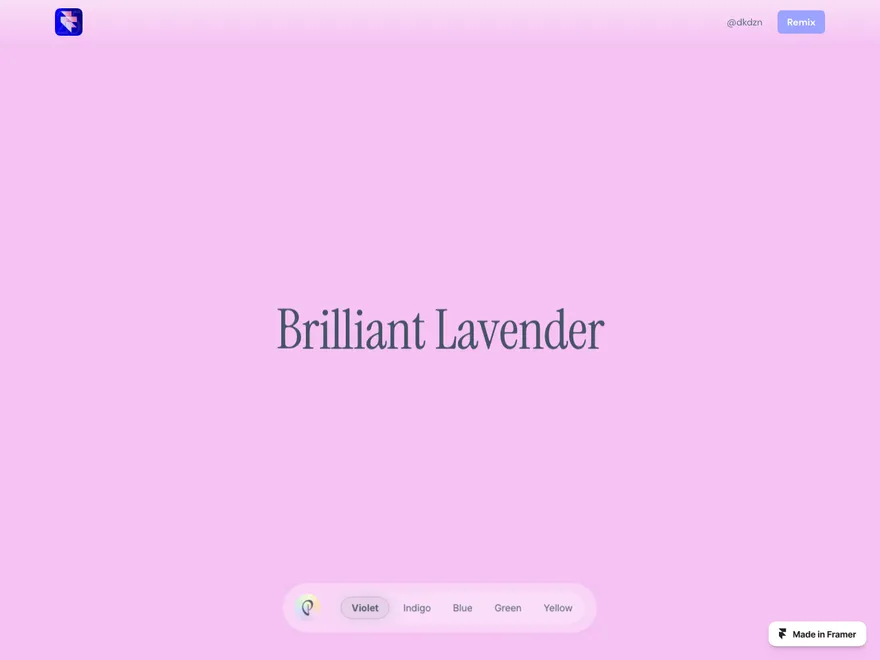 Frabruary day 3: Brilliant Lavender